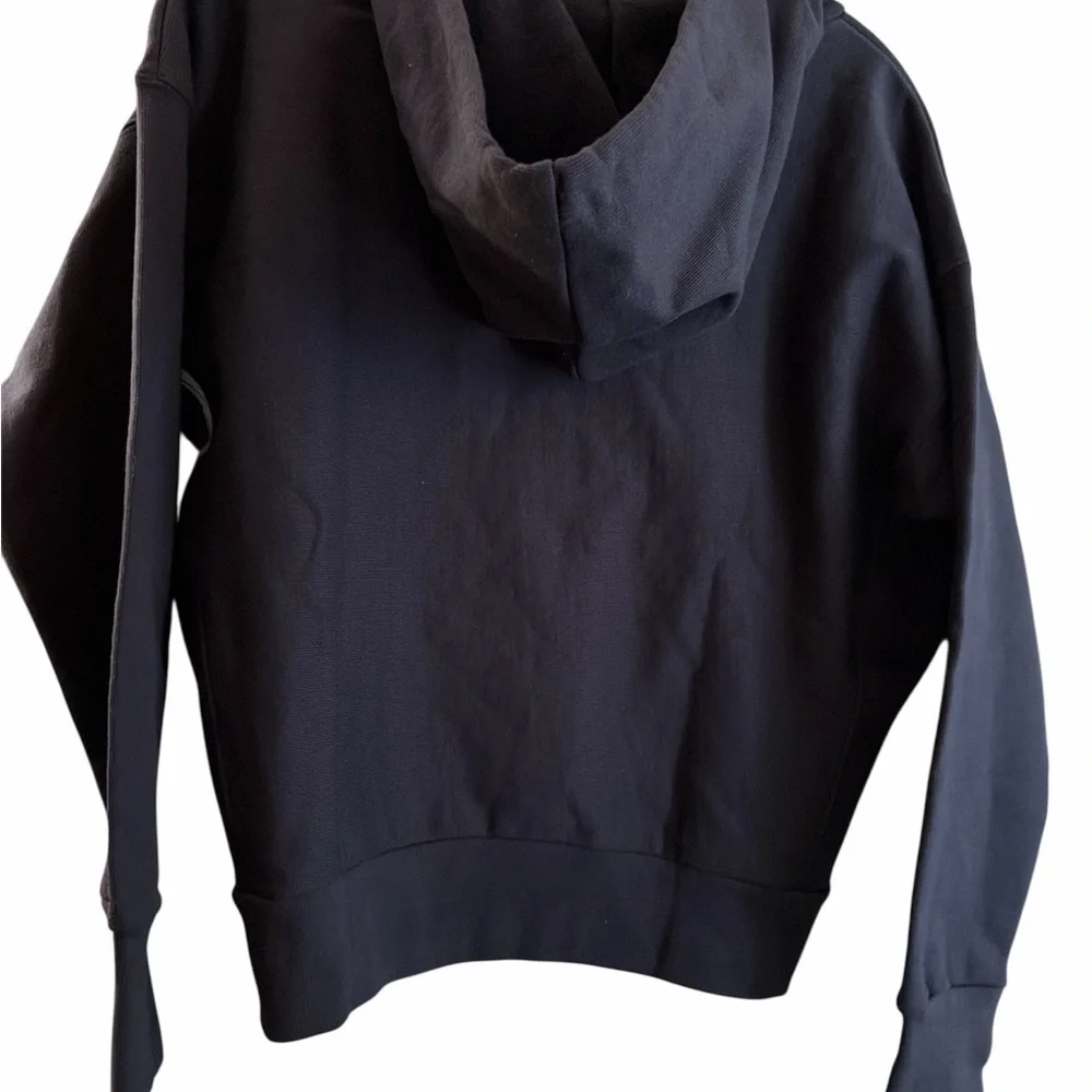 Champion Blue Hoodie with Barstool Sports Logo women’s‎ medium